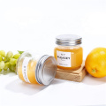 250ml 8 oz Empty Clear Transparent Regular Mouth Glass Canning Mason Jars 8oz For Jam Honey Sauce